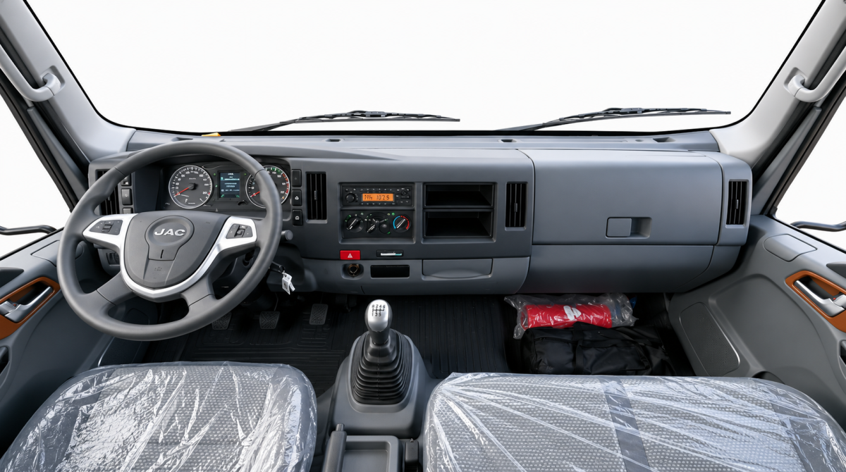 NỘI THẤT XE TẢI JAC N750 E5 7.4 TẤN