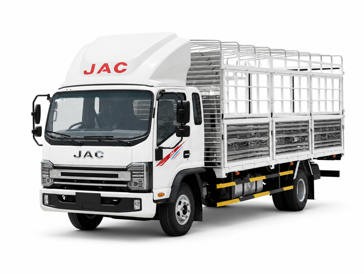 XE TẢI JAC N750 PLUS E5A THÙNG BẠT 7.4 TẤN