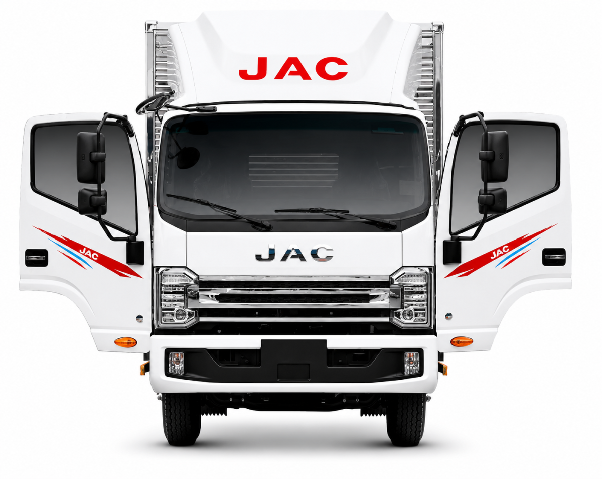 XE TẢI JAC N750 PLUS E5A THÙNG KÍN 7.4 TẤN